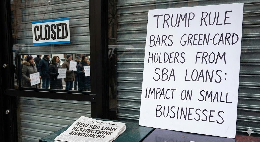 Trump Rule Bars Green-Card Holders from SBA Loans: Impact