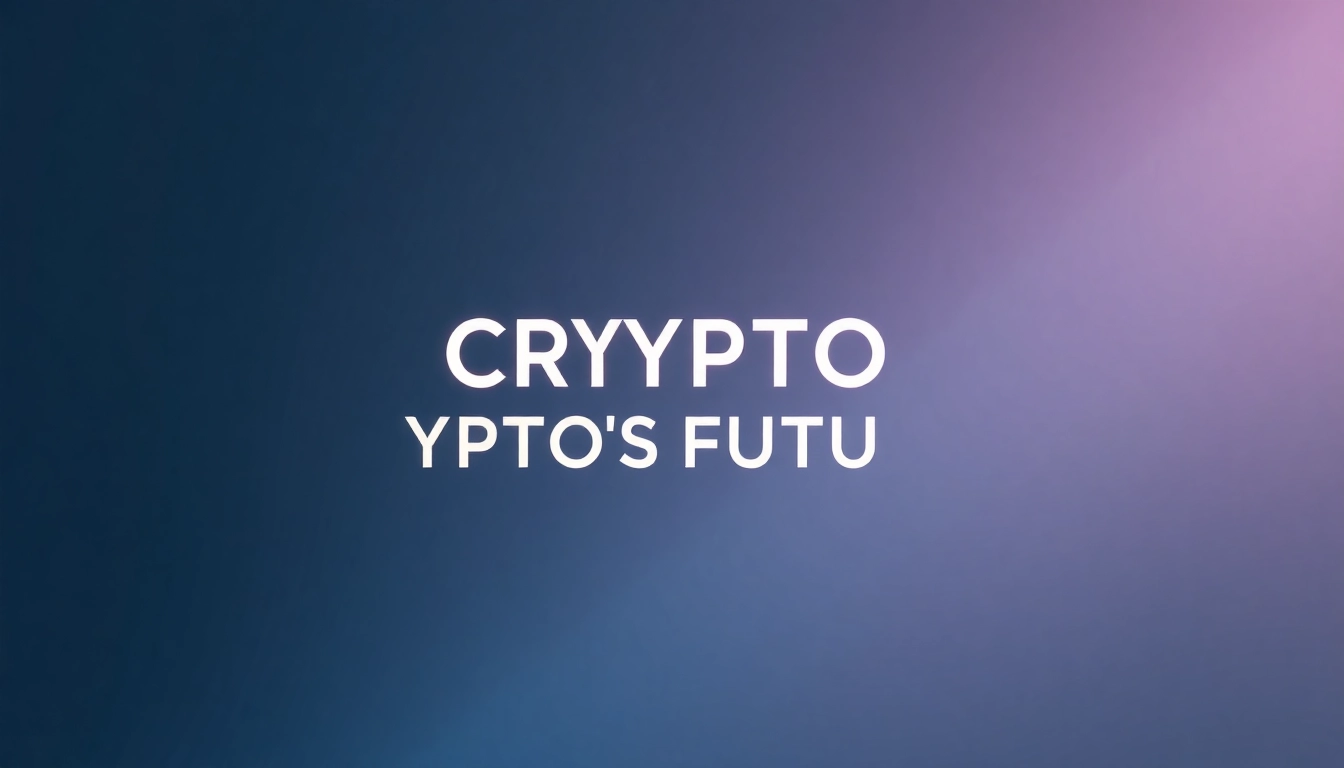 Crypto’s Future: 2026 Deep Dive – Trends & Predictions
