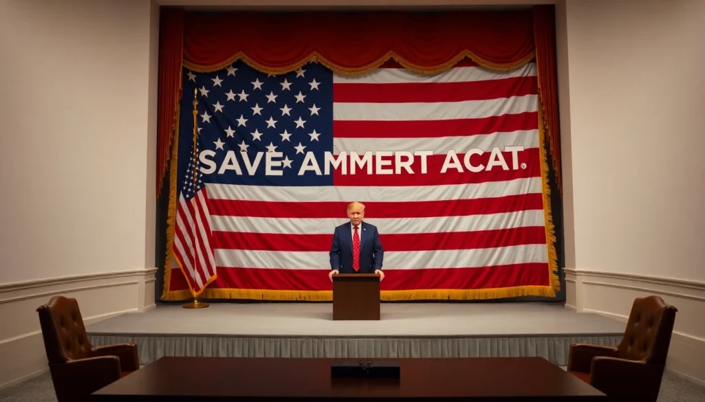 Trump's 'Save America Act': GOP's Top Priority in 2026