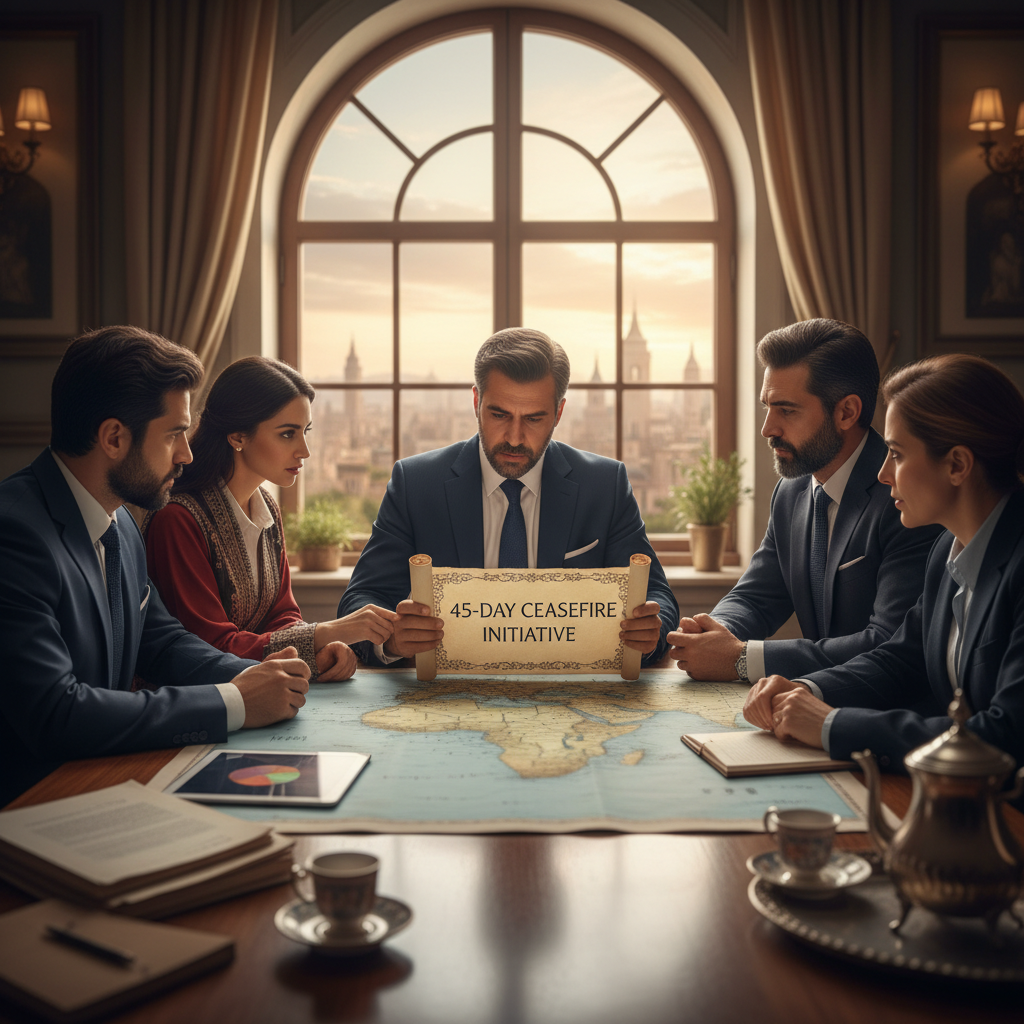 Iran Mediators’ 45-Day Ceasefire Push Amid Tensions