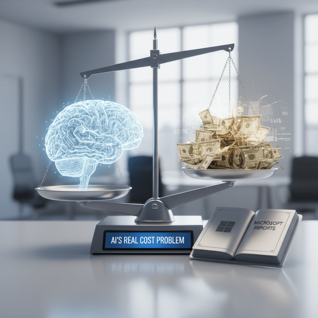 Newsjack: Microsoft reports are exposing AI’s real cost problem: Using the tech is more expensive than paying human employees