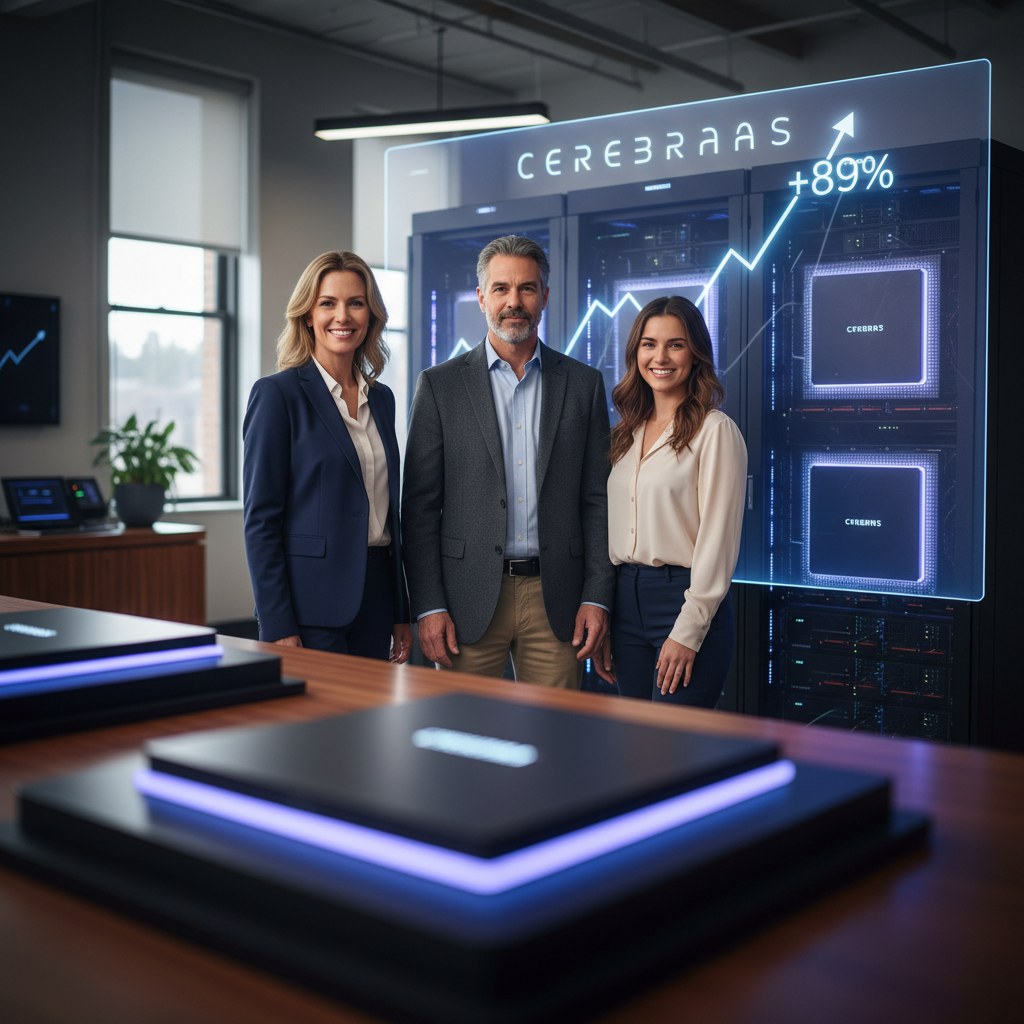 Cerebras: AI Chip Maker’s 89% Market Debut Surge