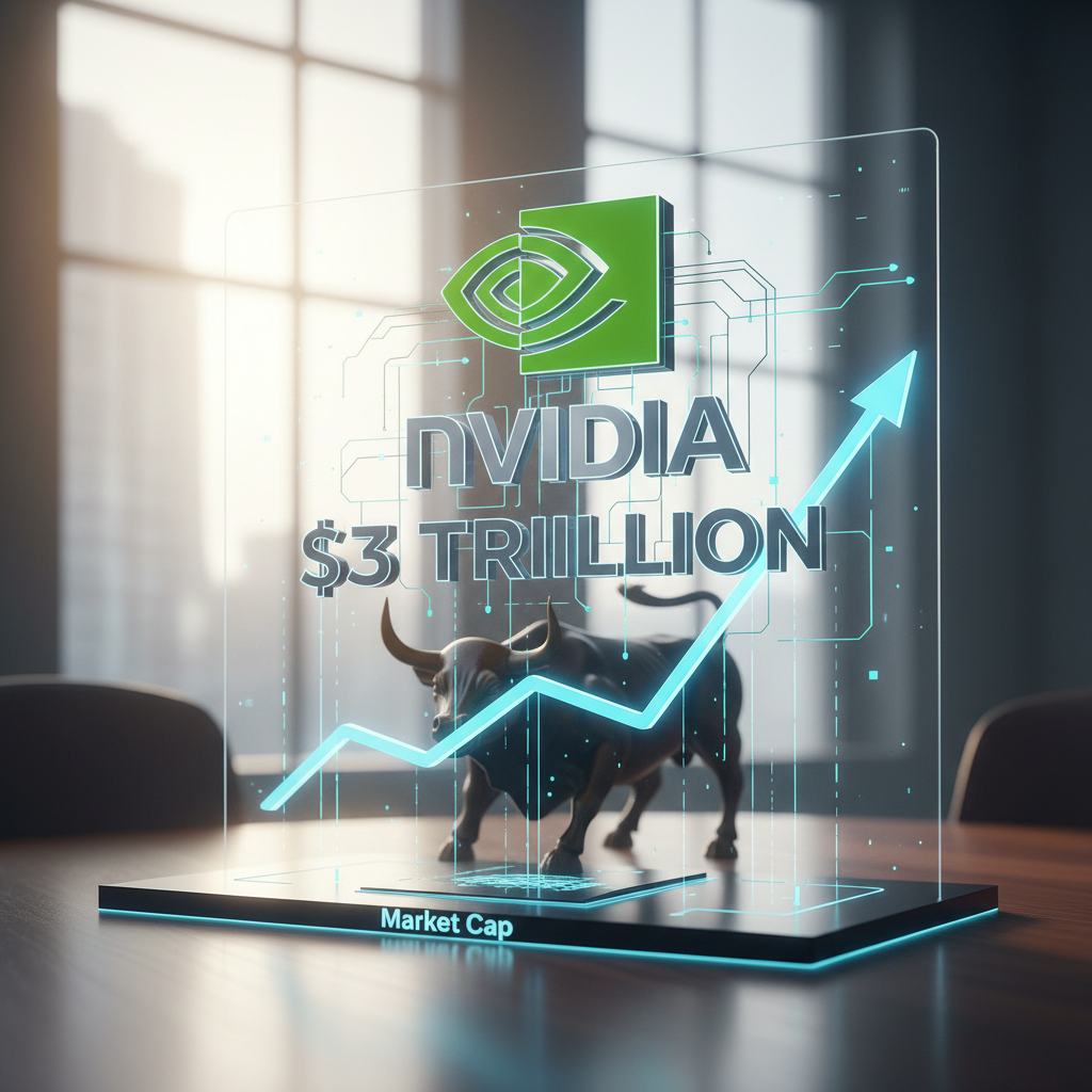 Nvidia’s $3 Trillion Triumph: Surpassing Apple in Market Cap