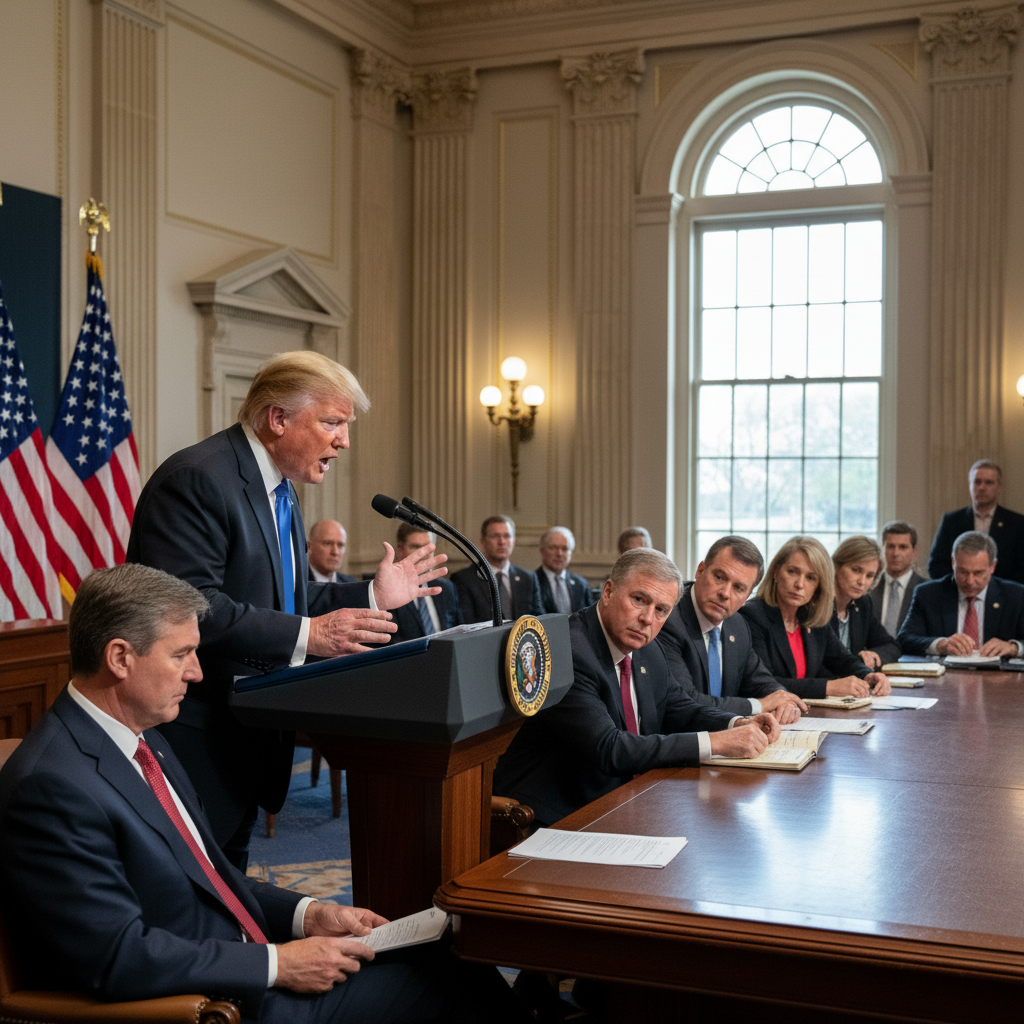 Trump’s Rebuke: Senate Republicans Face Backlash Over Iran War Powers Vote
